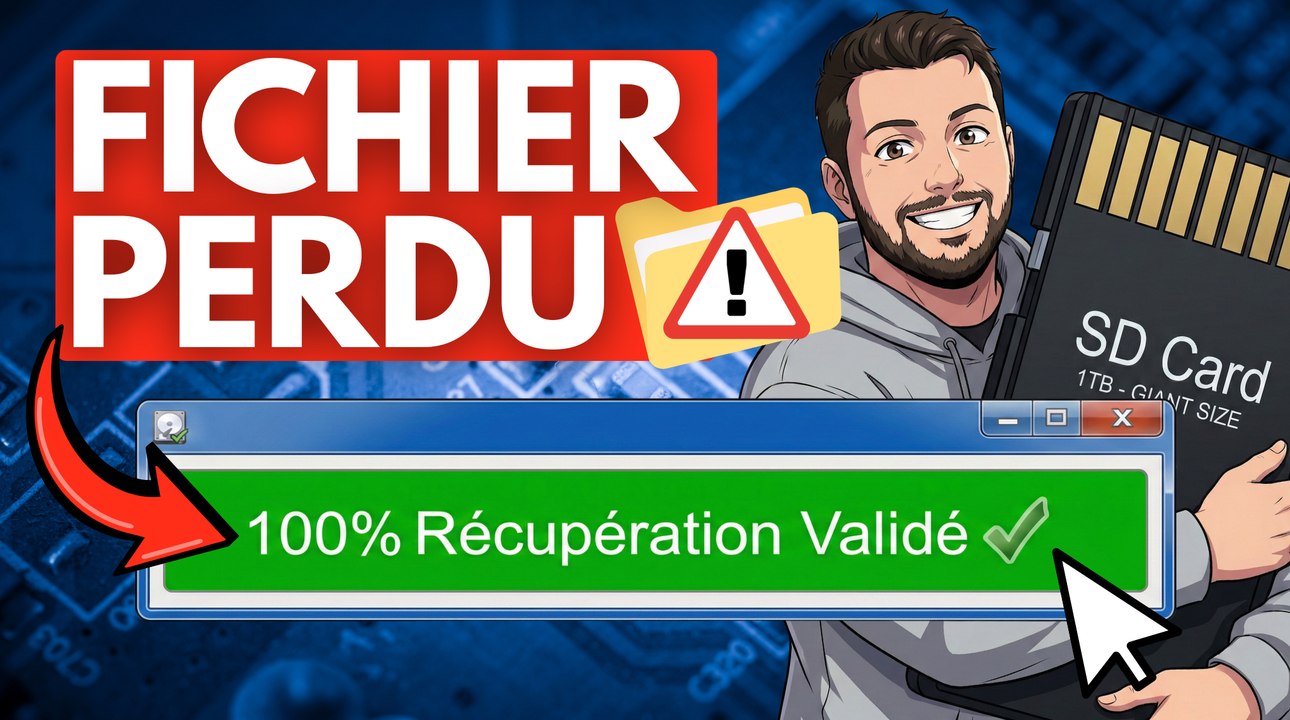 Comment restaurer des photos et vidéos perdues à partir d’un disque dur ou d’une carte SD ?