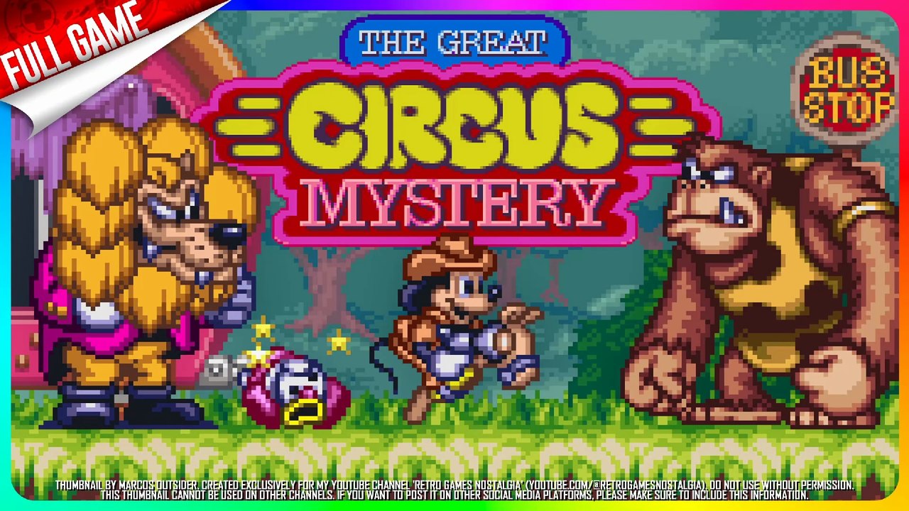 The Great Circus Mystery Starring Mickey & Minnie (SNES - US) Longplay (100% Secret Rooms)