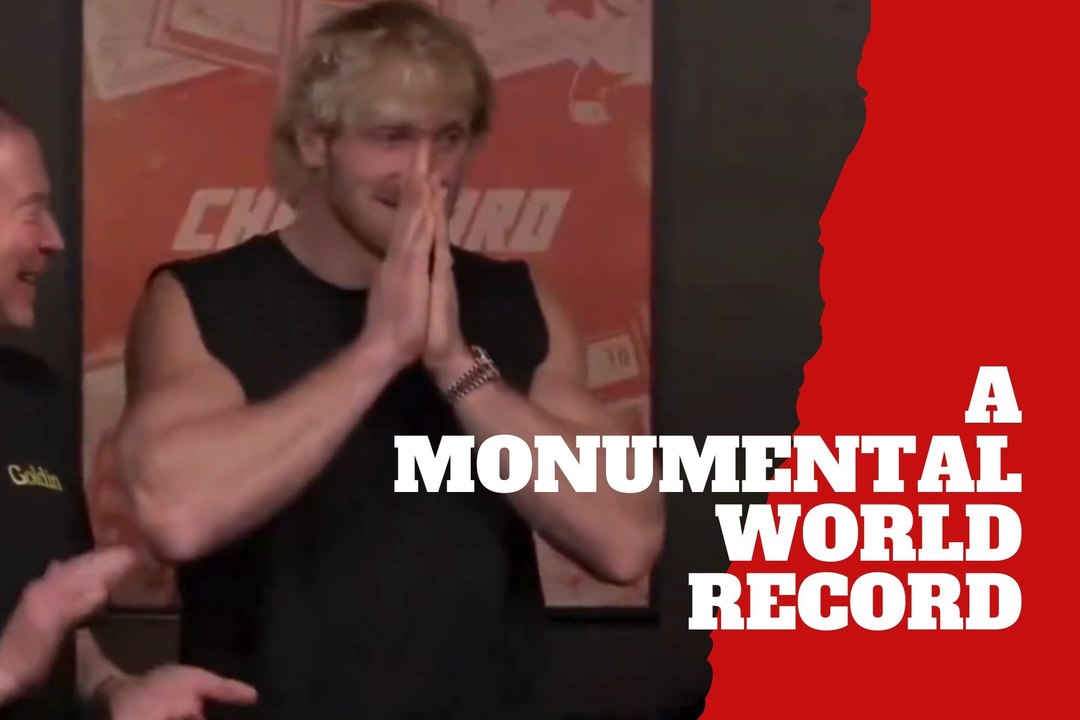 Logan Paul stuns with Guinness World Record for a collectible card