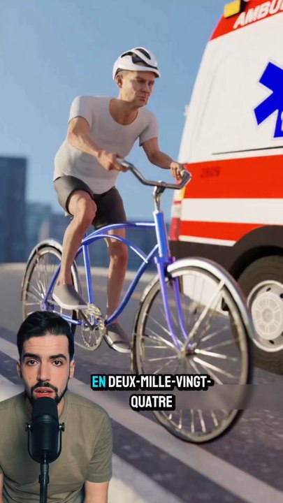 L’ambulance a fait demi tour