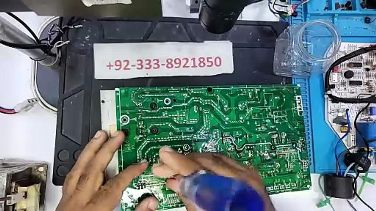 #1045 Kenwood Dc inverter ac F0 error outdoor pcb Dc inverter ac all pcb world's best repairing center