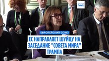 Евросоюз направляет Дубравку Шуйца на заседание Совета мира Трампа