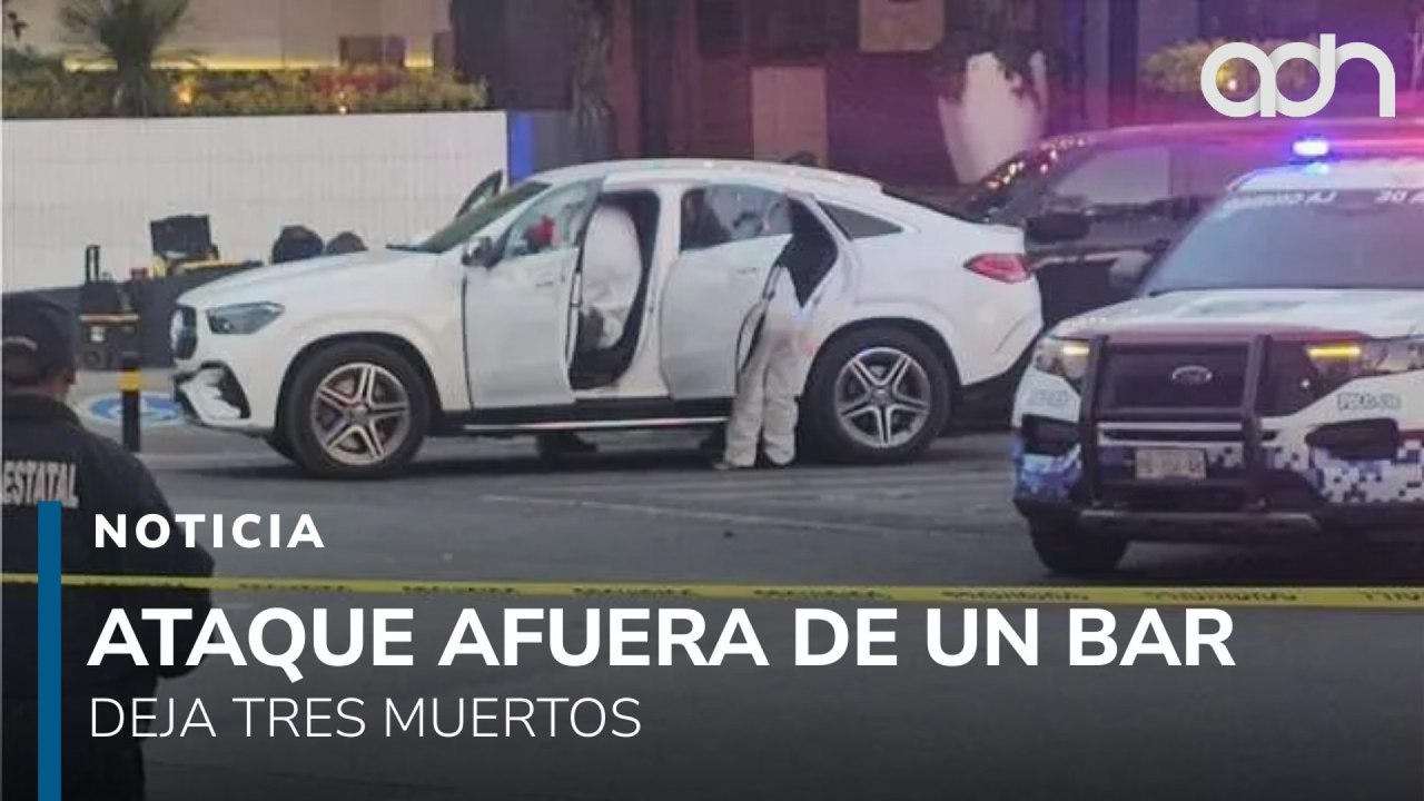 Tres muertos tras balacera afuera de bar en Puebla durante festejos de San Valentín