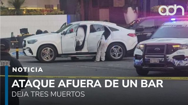Tres muertos tras balacera afuera de bar en Puebla durante festejos de San Valentín