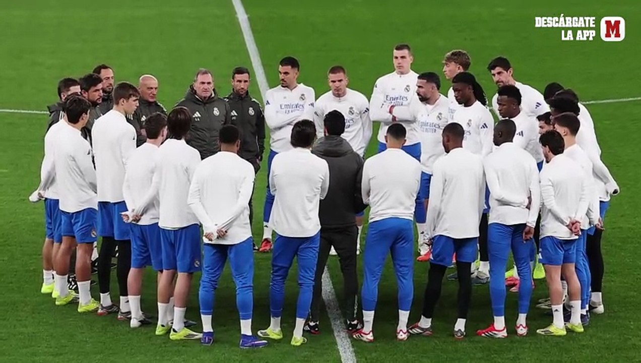 Así fue el entrenamiento del Real Madrid en el estadio Da Luz