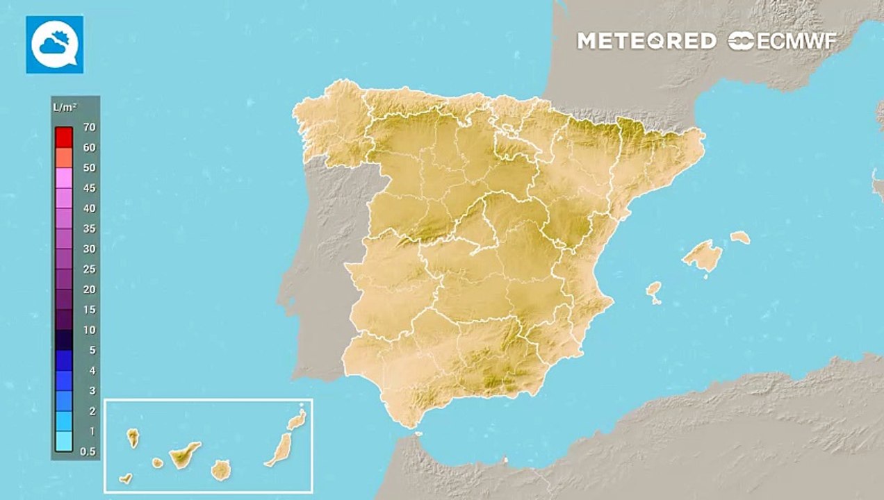 Una nueva borrasca dejará lluvia y nieve en España