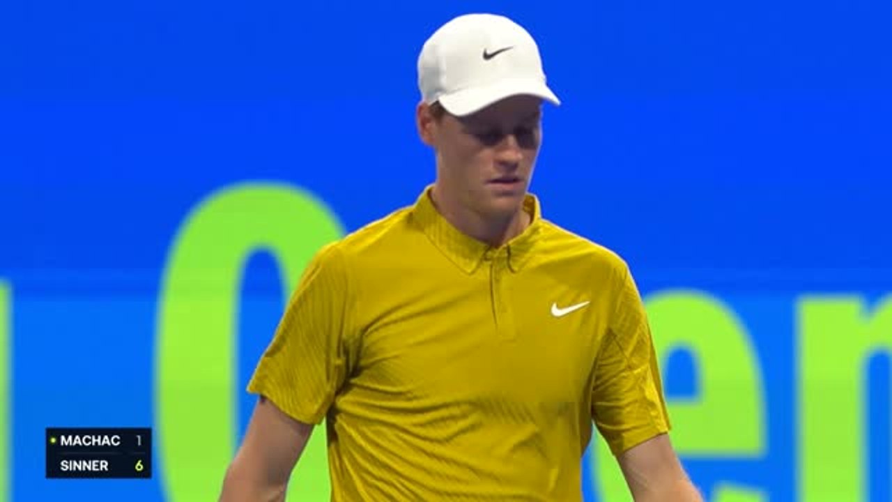 Sinner back in form after dominant Doha debut