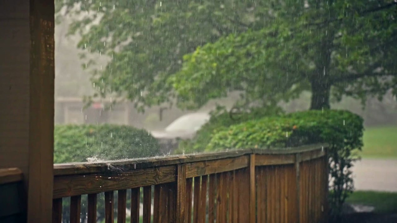 30 Minutes Rain and Thunder Sounds 🌧️⚡ Deep Sleep & Stress Relief | Nature Ambience