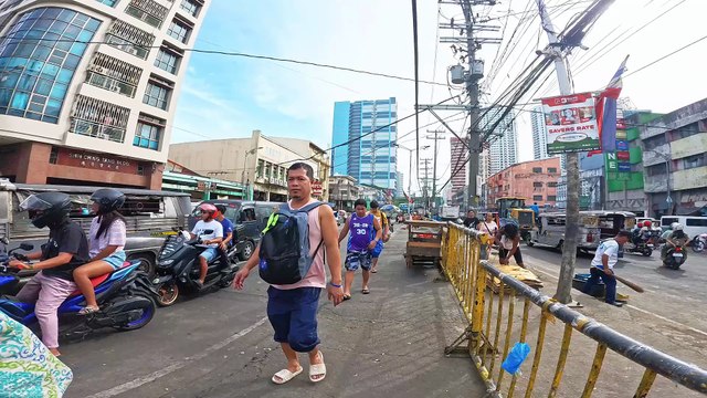 Recto Avenue corner Bilbao Street in Tondo, Manila City in the Philippines