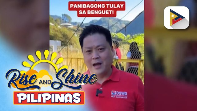 DSWD, nagsagawa ng Developmental Tour sa Bulalacao, Mankayan, Benguet; pagsasaayos ng Manaba-Caew Footbridge, ininspeksyon