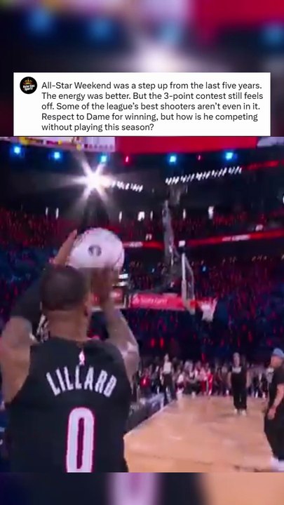 Damian Lillard 3-Point Contest win