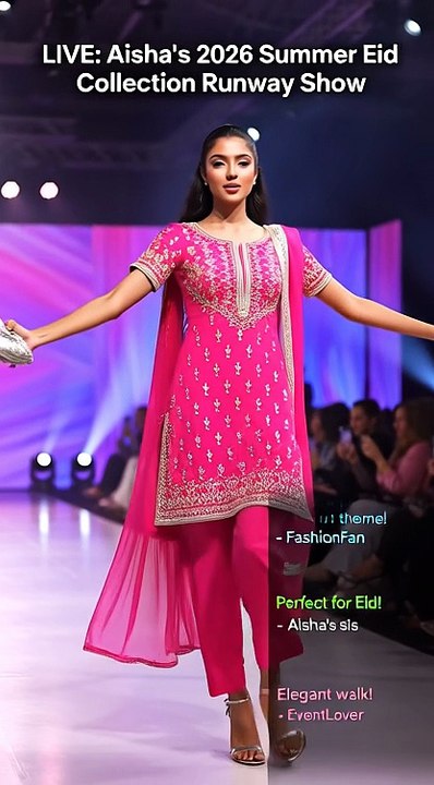 Pakistani Fashion Walk & Style Collection | Elegant Dresses, Eid & Summer Clothes Brand