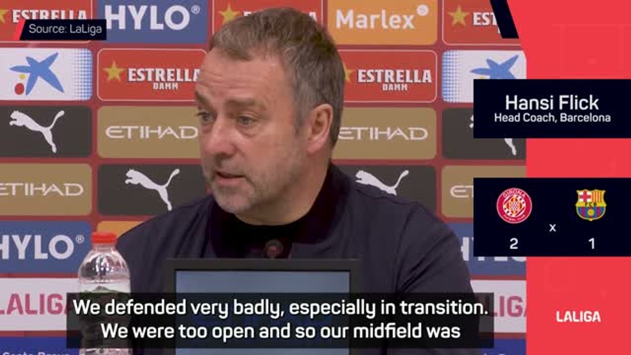 Barcelona's 'deserved' to lose to Girona - Flick