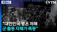"대한민국 평온 저해...군 출동 자체가 폭동" / YTN