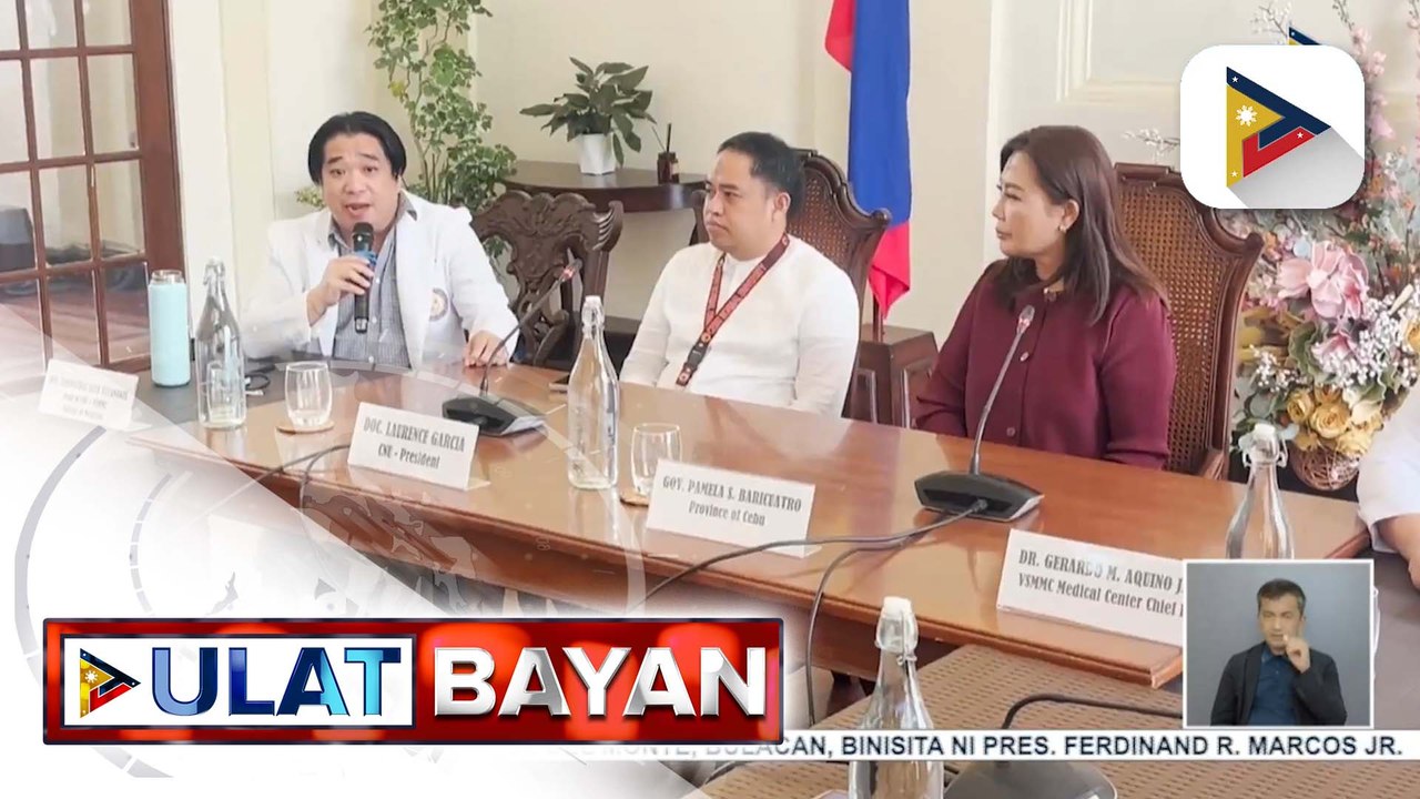 Scholarship program, iaalok sa mga nais maging doktor sa Cebu; Cebu provincial gov’t, nakikipag-ugnayan sa sektor ng edukasyon at mga ospital para sa ilang health service | ulat ni Jesse Atienza ng PTV Cebu