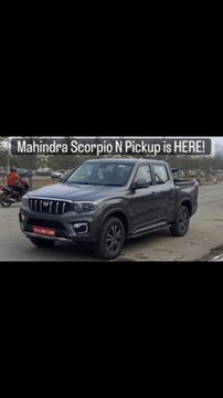Mahindra Scorpio n dual cabin pick-up truck #mahindra #1 #suv #india #scorpion #pickup