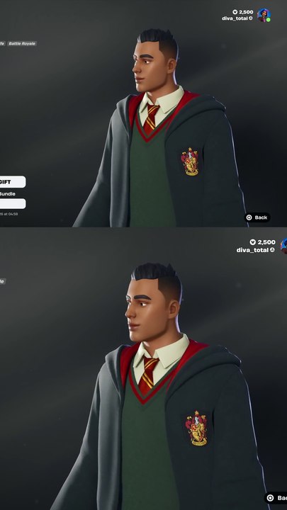 Radiant Rebel Outfit - Hogwarts Celebration - Fortnite Action Figures #hogwarts