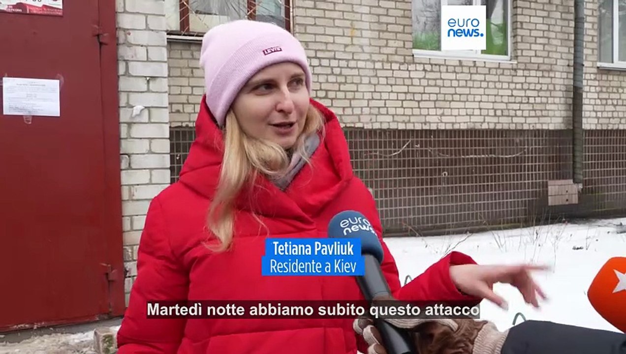 L'Ucraina soffre il peggior inverno mentre subisce attacchi di droni kamikaze e missili balistici