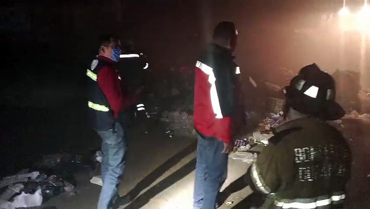 INCENDIO PLANTA DE TRANSFERENCIA
