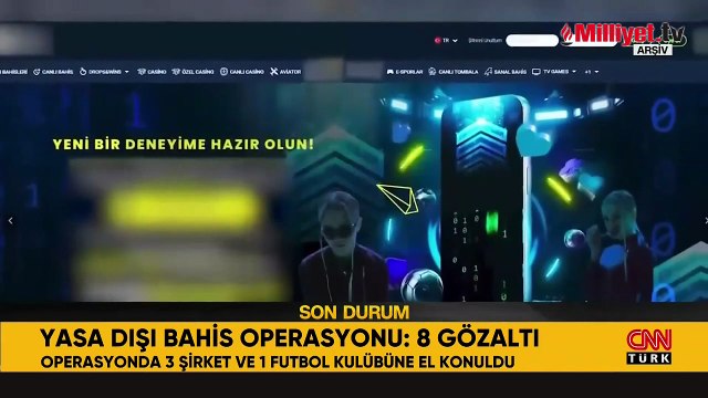 Yasa dışı bahis operasyonunda futbol kulübüne el konuldu