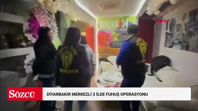 Diyarbakır merkezli 3 ilde fuhuş operasyonu; 12 tutuklama