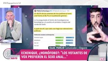 Isaac Parejo, 'Infovlogger', se cachondea de Echenique relacionando el sexo anal con el resultado de Podemos en Aragón