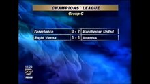 Fenerbahce v Manchester Utd Champions League 16-10-1996