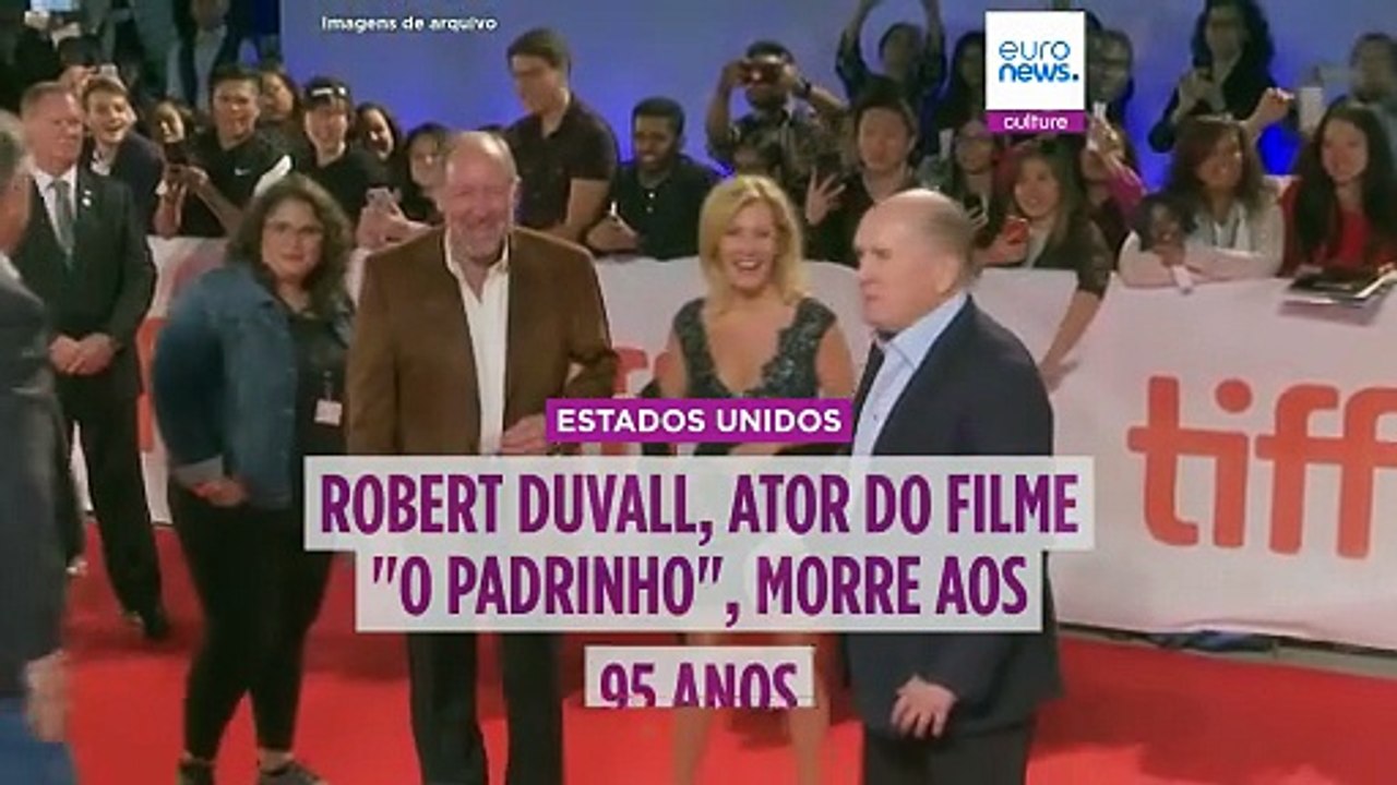 Robert Duvall, ator de "O Padrinho" e "Apocalypse Now", morre aos 95 anos