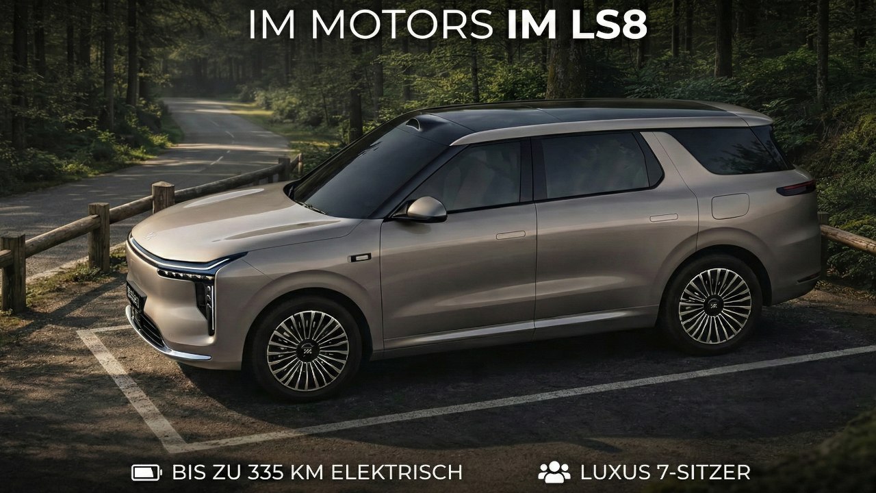 2027 IM Motors IM LS8: XXL-SUV mit 65,9 kWh Akku