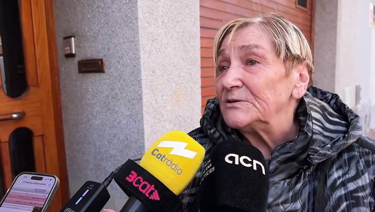 Una veïna del bloc de l'incendi mortal de Manlleu: "Per sort estic viva i ho puc explicar"