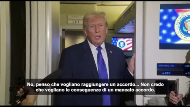 Trump mette in guardia Teheran: conseguenze se mancato accordo