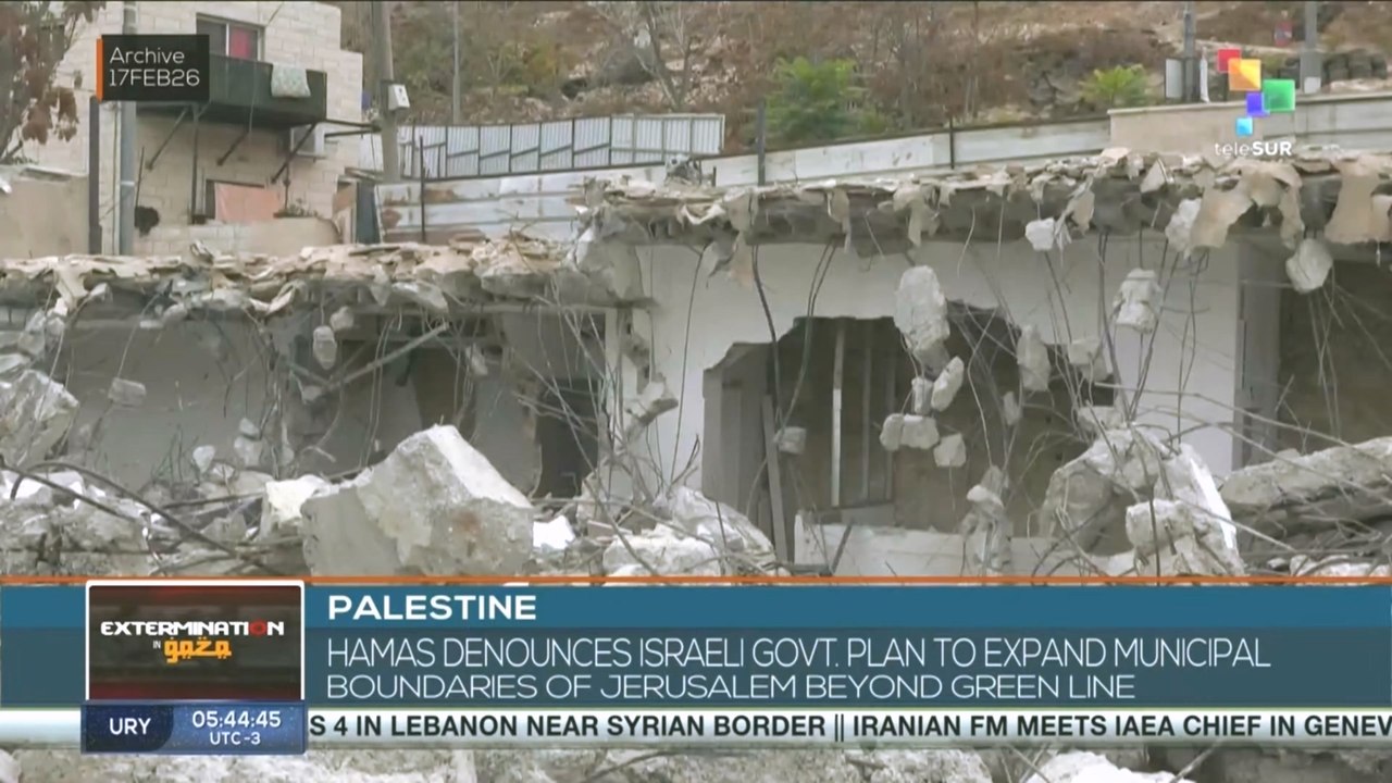 Palestine: Hamas denounces Israeli Govt. plan to expand municipal boundaries of Jerusalem beyond Green Line