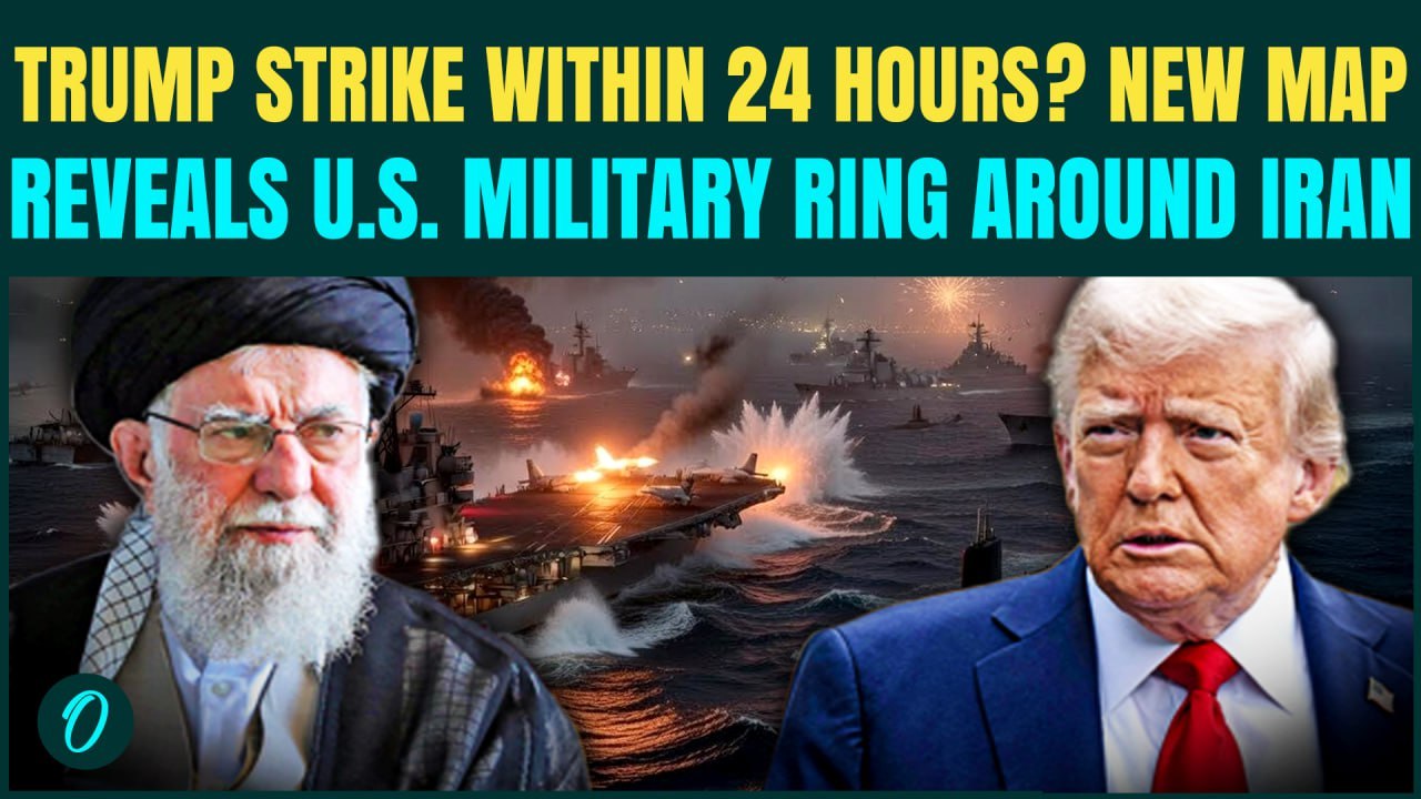 Iran ENCIRCLED? 2 U.S Super Carriers, 140+ Stri...