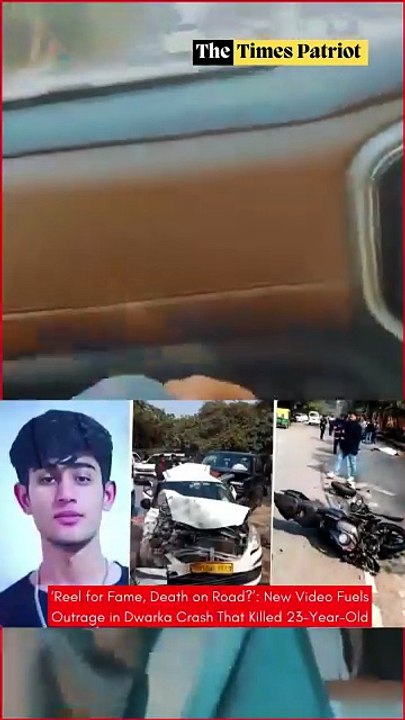 ‘Reel for Fame, Death on Road?’: New Video Fuels Outrage in Dwarka Crash That Killed 23-Year-Old
