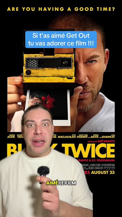 Blink Twice c’est un thriller psychologique avec Channing Tatum et Naomi Ackie dispo sur PrimeVidéo !