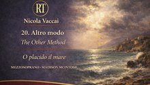 O placido il mare ( Vaccai | Portamento 2 )  Madison McIntosh Mezzo-soprano