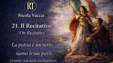 La patria è un tutto ( Vaccai | Il Recitativo ) Nicholas Simpson Tenor
