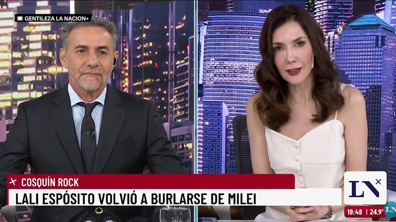 Luis Majul criticó fuerte a Lali Espósito por su enfrentamiento con Milei, y la cantante le respondió picante