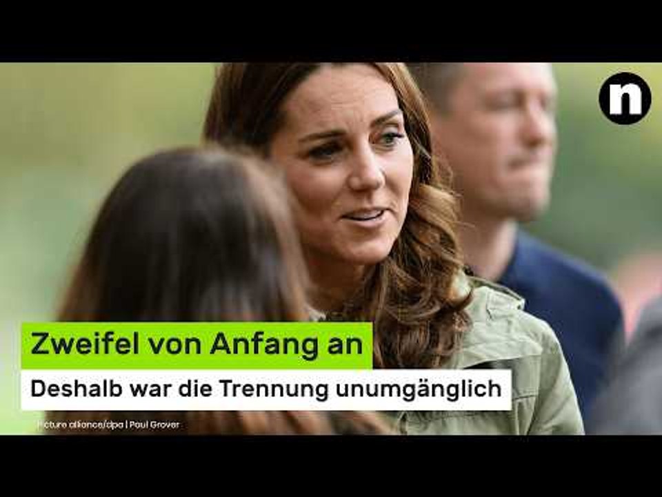 Prinzessin Kate: Zweifel von Anfang an - deshalb war die Trennung unumgänglich
