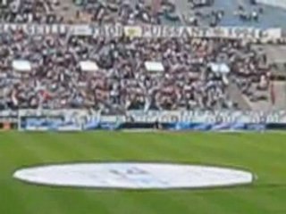 l'entrée sur le terrain de STEVE MANDANDA ...