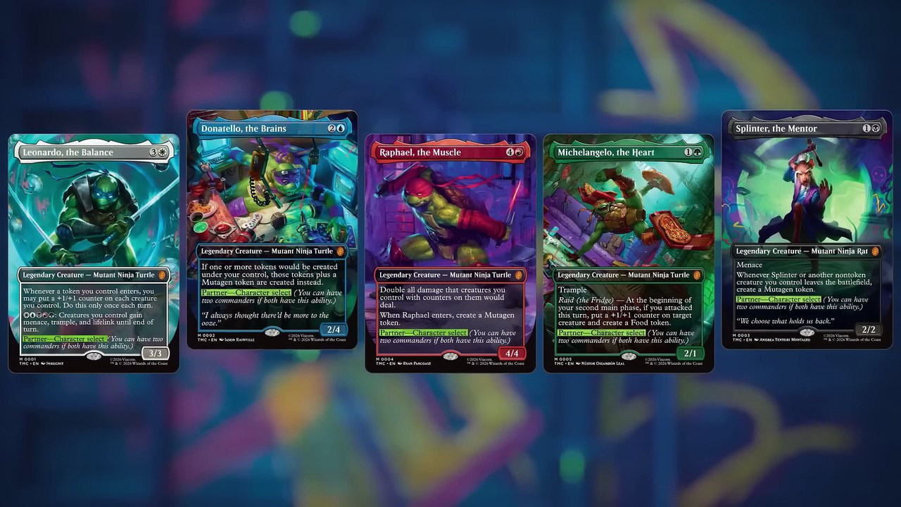 Magic The Gathering x Teenage Mutant Ninja Turtles : Date de sortie, cartes et prix... Une extension à ne pas rater pour les fans !