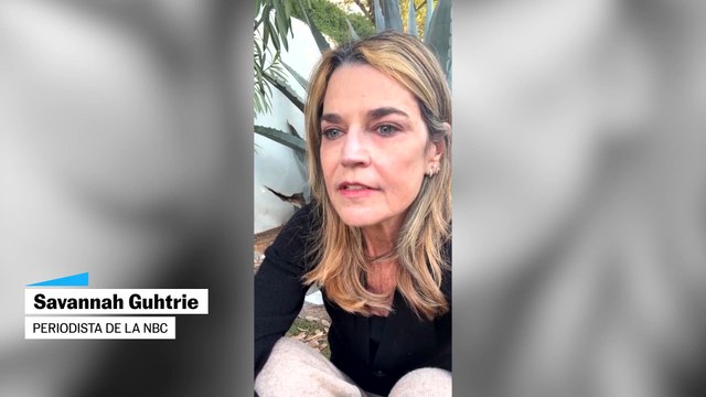 Savannah Guthrie a los secuestradores de su madre: Nunca es tarde para hacer lo correcto