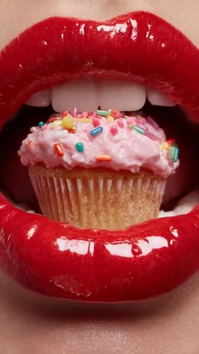 ASMR CUPCAKES EATING 🤩🧁