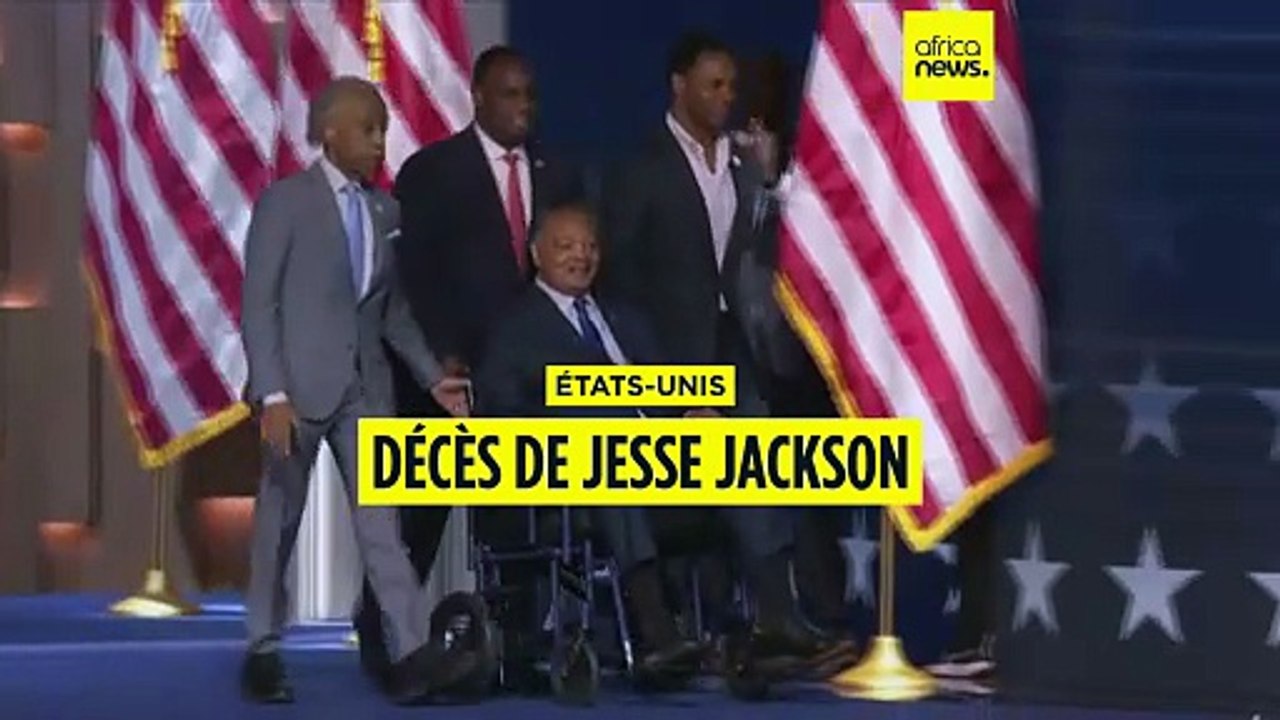 États-Unis : le leader des droits civiques, Jesse Jackson, décède à 84 ans