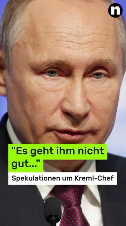 No Glomex Wladimir Putin bald tot?: 'Es geht ihm nicht gut...' Wilde Todes-Spekulationen um abgetauchten Kreml-Chef