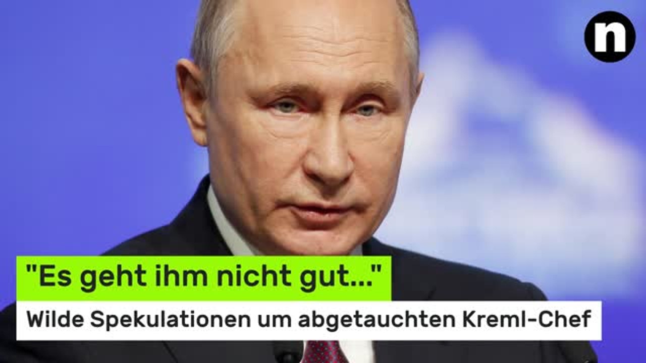Wladimir Putin bald tot?: 'Es geht ihm nicht gut...' Wilde Todes-Spekulationen um abgetauchten Kreml-Chef