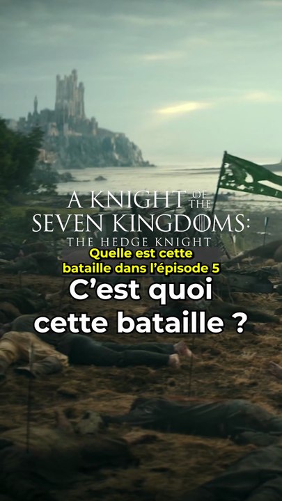 C'est quoi cette bataille dans #aknightofthesevenkingdoms ? #gameofthrones