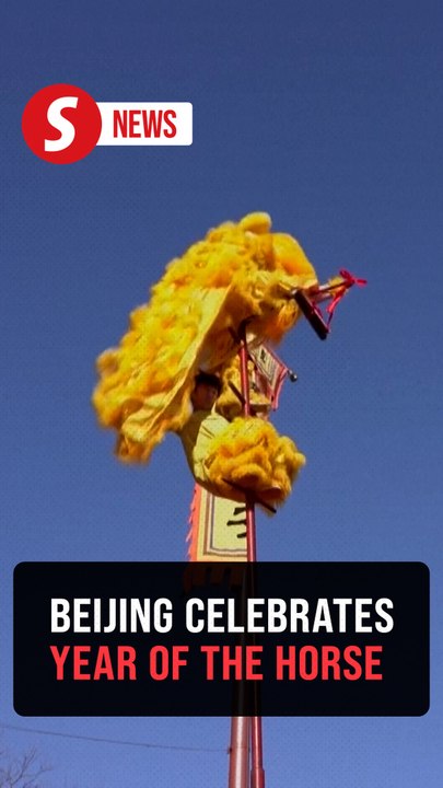 Beijing ushers in Year of the Horse with temple fairs, lion dances and hopes for prosperity