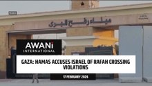 Hamas accuses Israel of Rafah crossing violations
