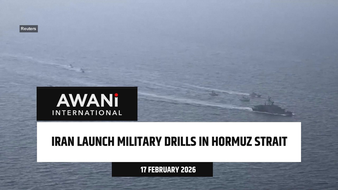 Iran launch military drills in Hormuz Strait